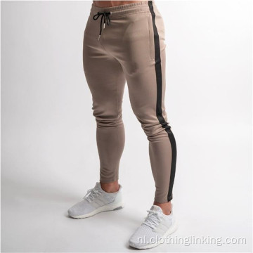 Skinny-fit elastische broek met elastische broek